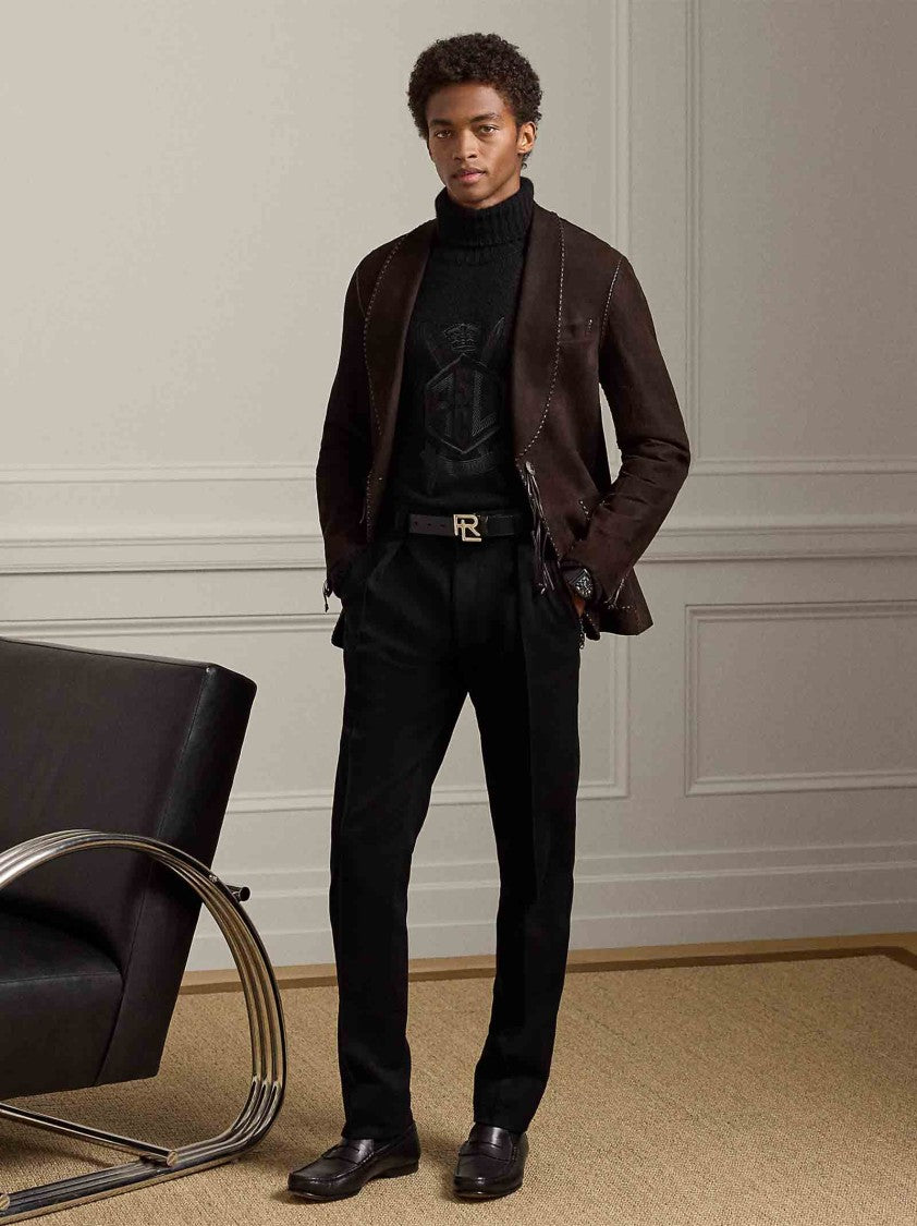 Polo Ralph Lauren Slim Fit Trousers With Chain-Detail Pockets