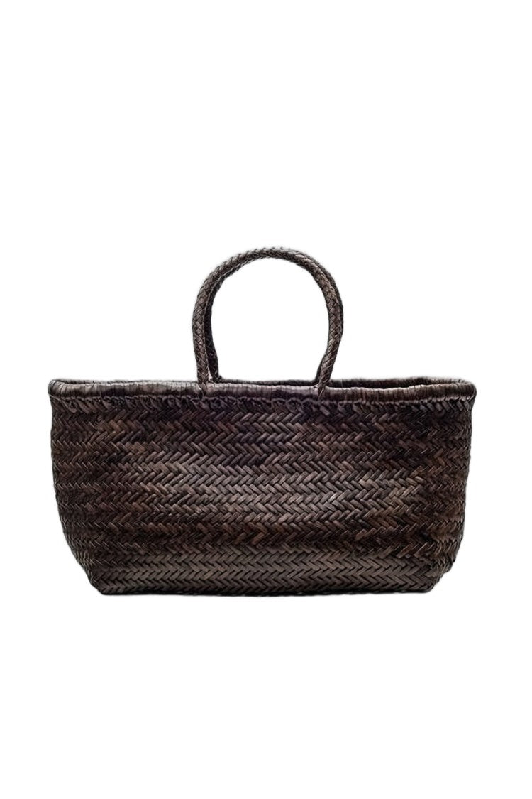 Dragon Diffusion Woven Buffalo Leather Tote Bag