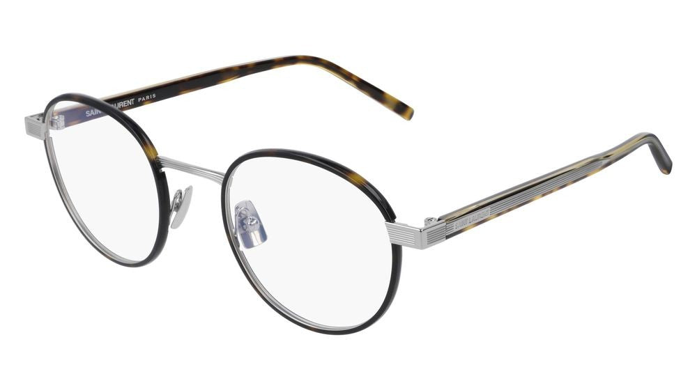 Saint Laurent Eyeglasses Sl 125 005 Havana Havana Transparent 49/22/145