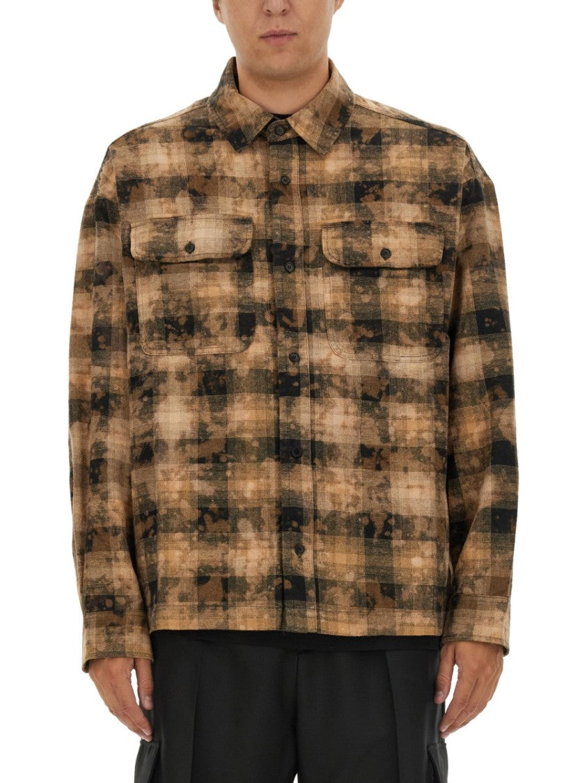 Palm Angels Plaid Shirt