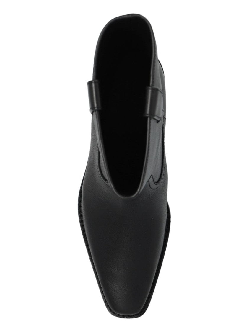 Tory Burch Black City Western Ankle Boot