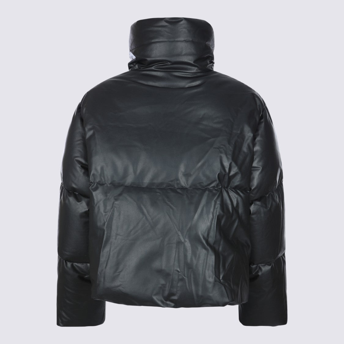 Mm6 By Maison Margiela Padded Jacket With Structured Collar And Boxy Silhouette