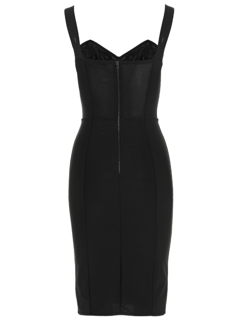Dolce & Gabbana Midi Corsetry Dress