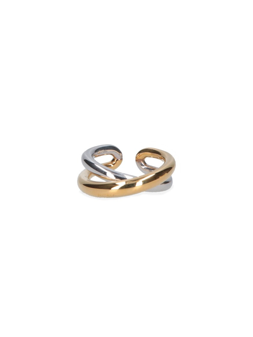 Charlotte Chesnais Twisted Ring – Gold/Silver