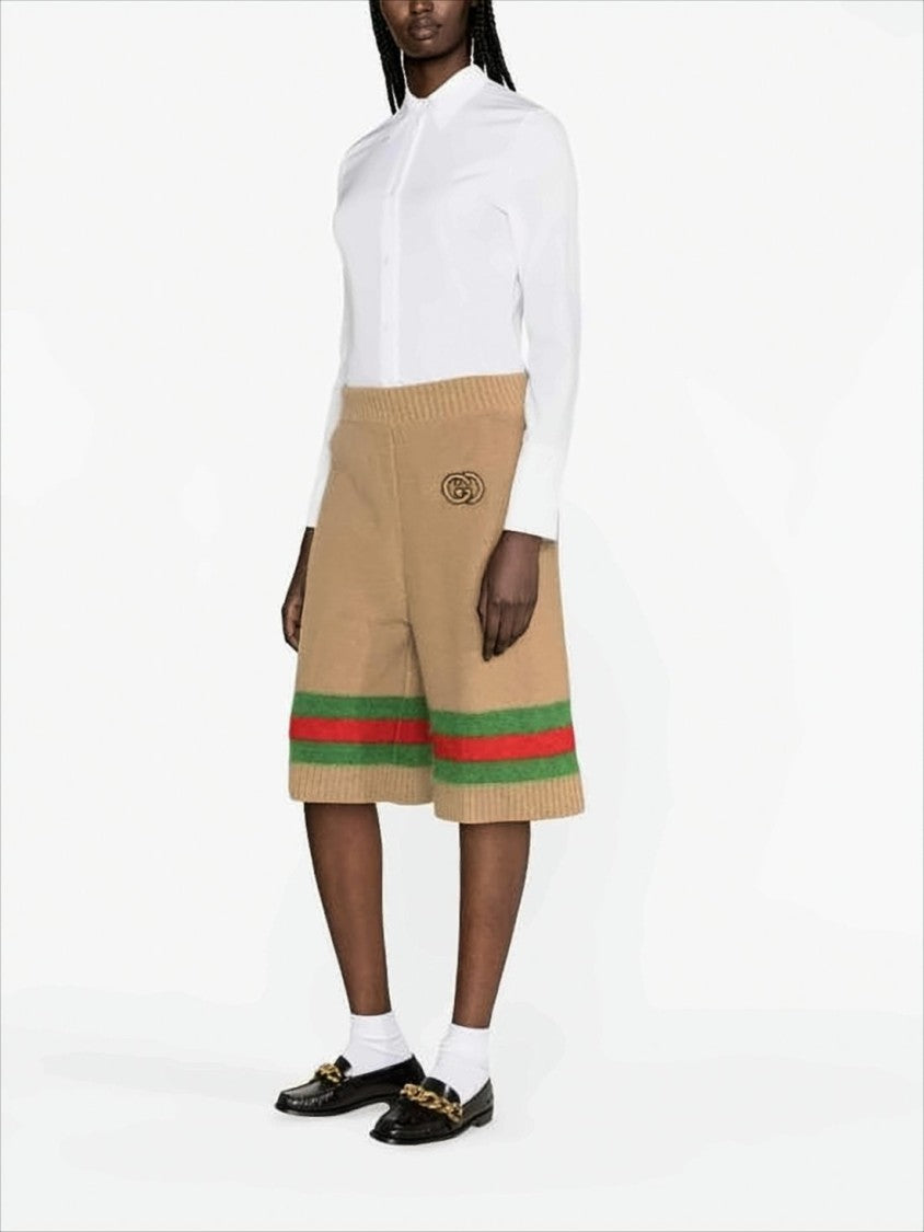 Gucci Knee-Length Shorts With Textured Knit