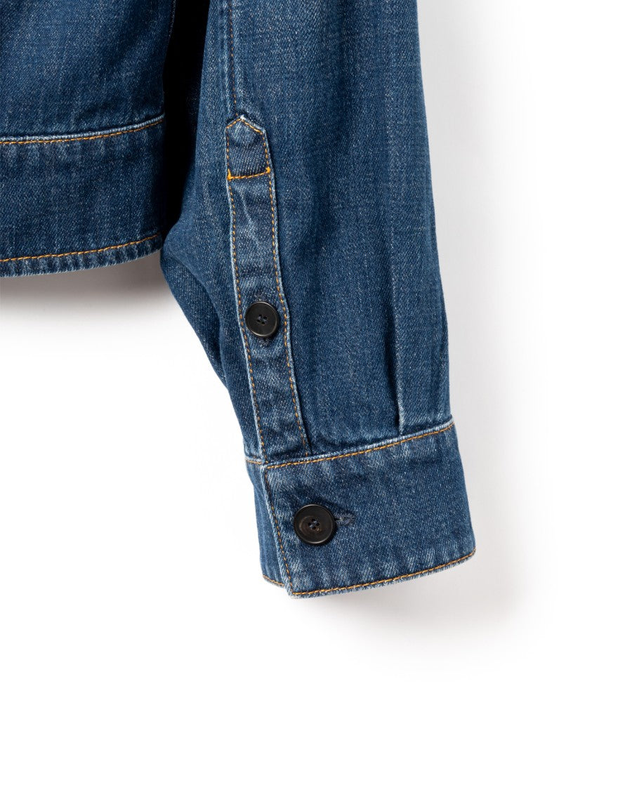 Lanvin Classic Blue Denim Shirt