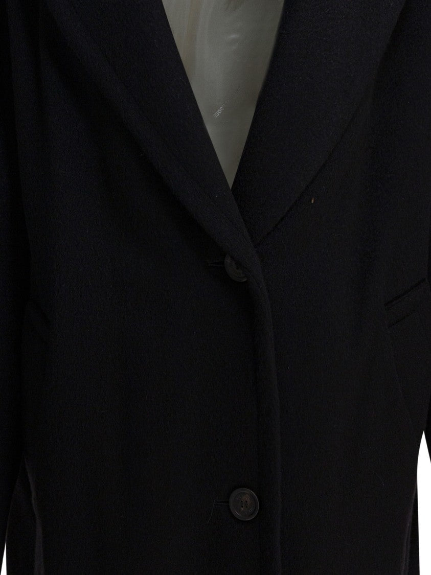 Golden Goose Single-Breasted Cocoon Coat