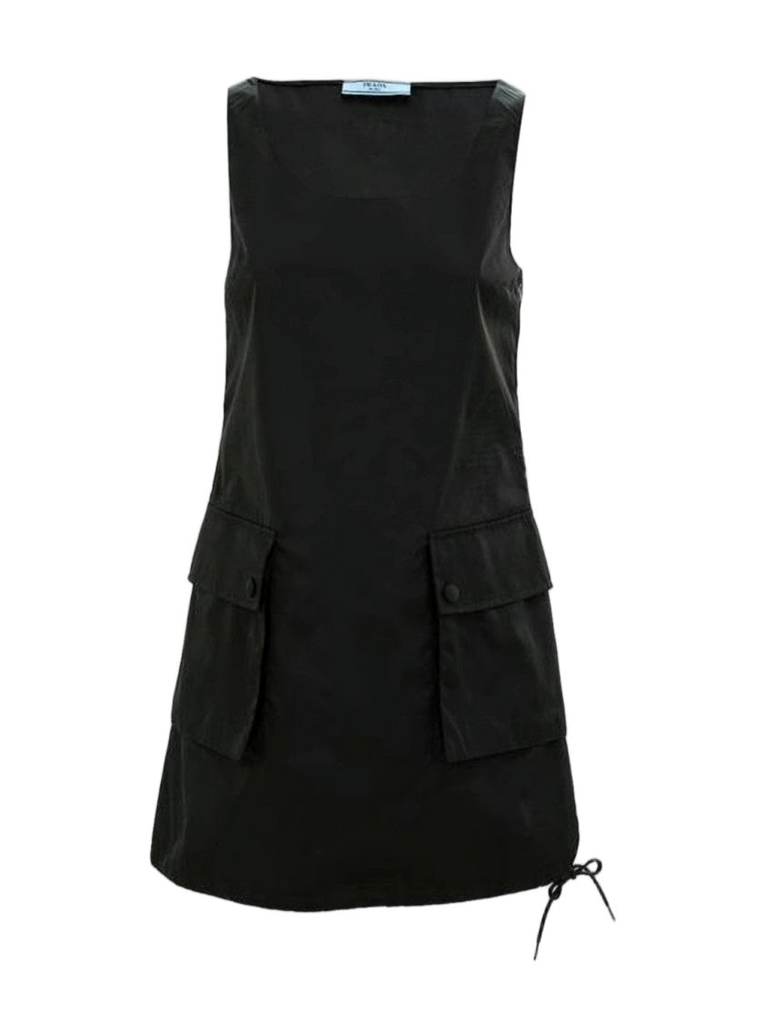 Prada Sleeveless Black Mini Dress