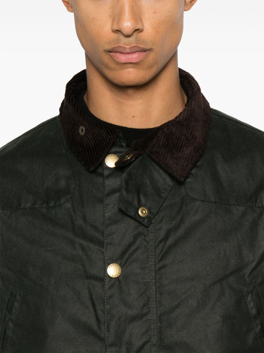 Barbour Slim-Fit Waxed Cotton Reelin Jacket
