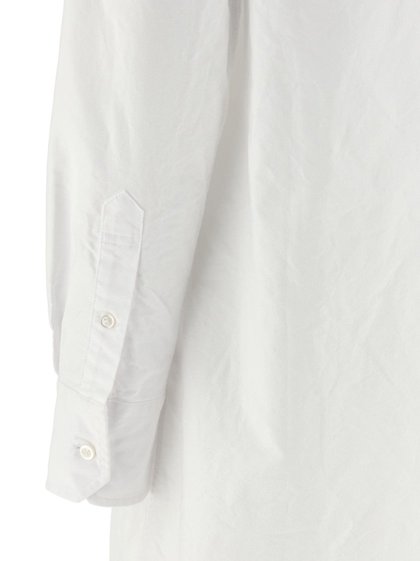 Thom Browne Oxford Cotton Mini Shirt Dress