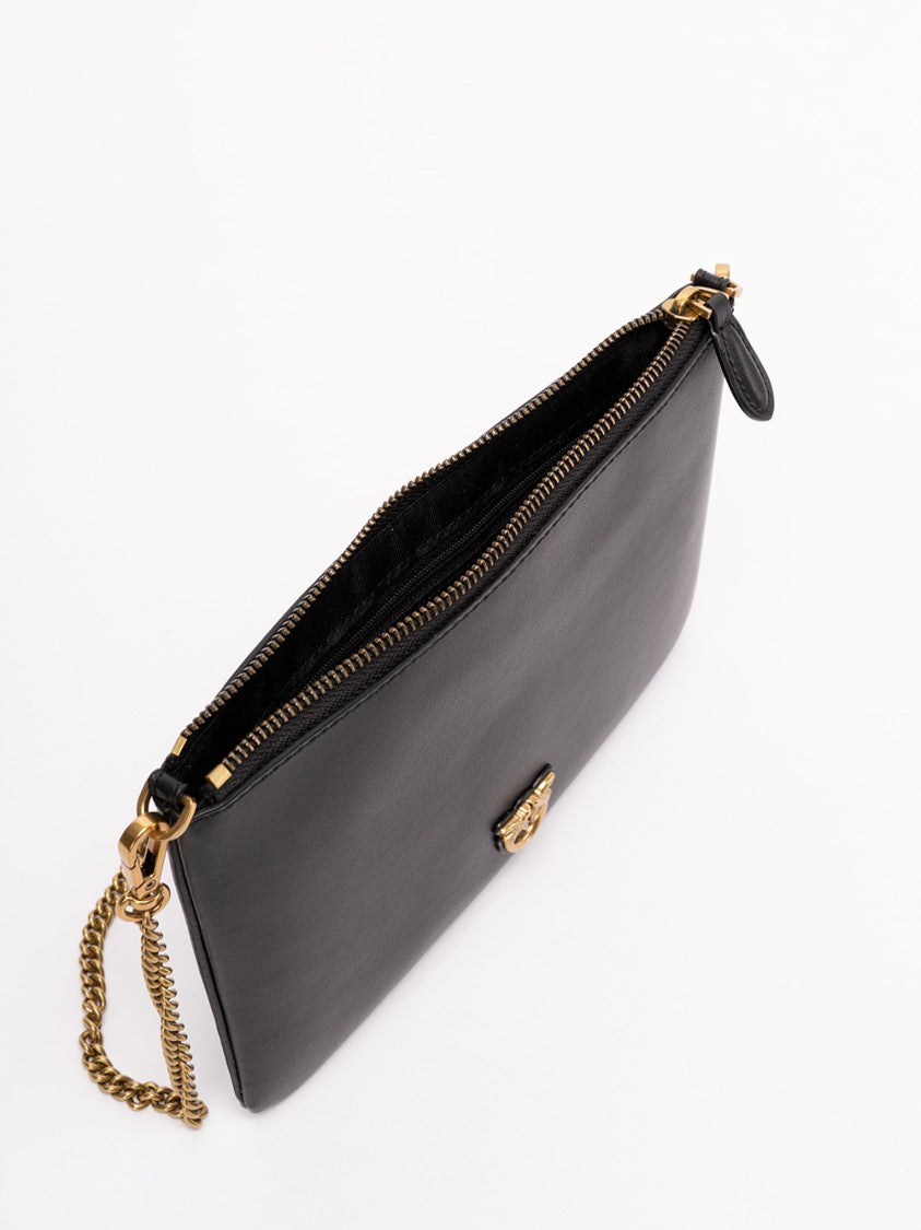 Pinko `Simply` Classic Flat `Love` Bag