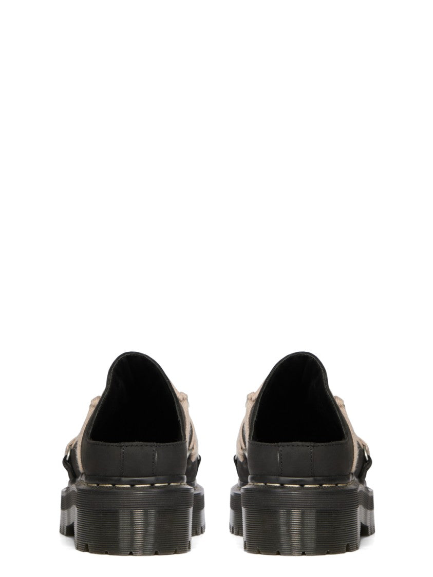 Dr. Martens X Rick Owens Quad Sole Lace-Up Mule Shoes With Rugged Tread