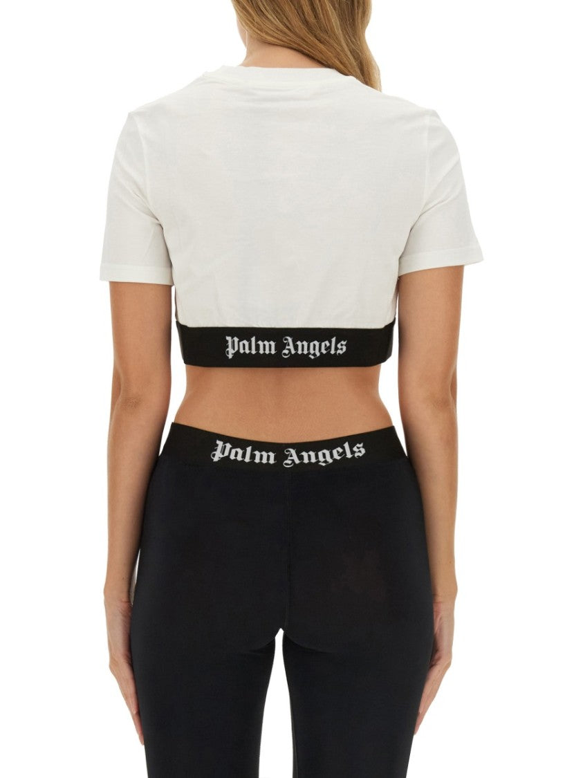 Palm Angels T-Shirt With Logo