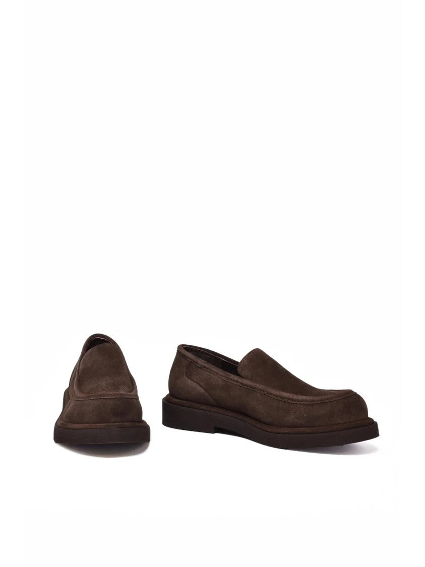 Paloma Barceló Brown Suede Loafers