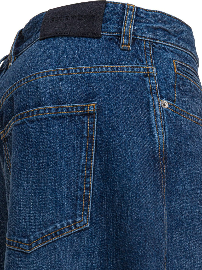 Givenchy Tailored Denim Trousers With Classic Five-Pocket Design