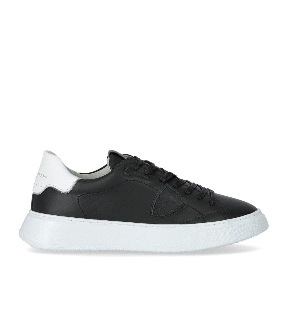 Philippe Model Black White Temple Sneaker