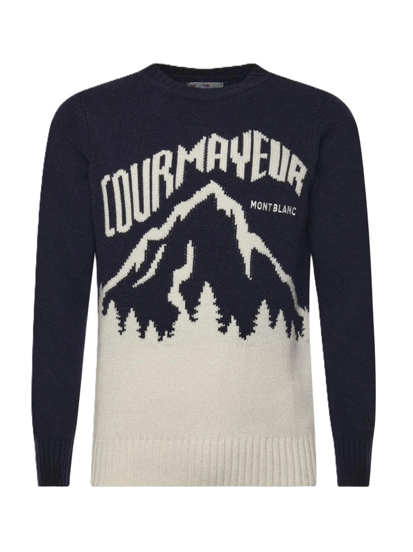 Mc2 Saint Barth Bombardino Light Sweater With Courmayeur