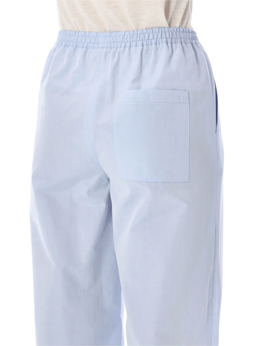 Loulou Studio Sero Cotton Poplin Straight Pants