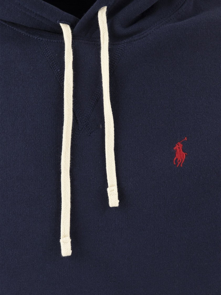 Polo Ralph Lauren Classic Hooded Sweatshirt With Embroidered Logo