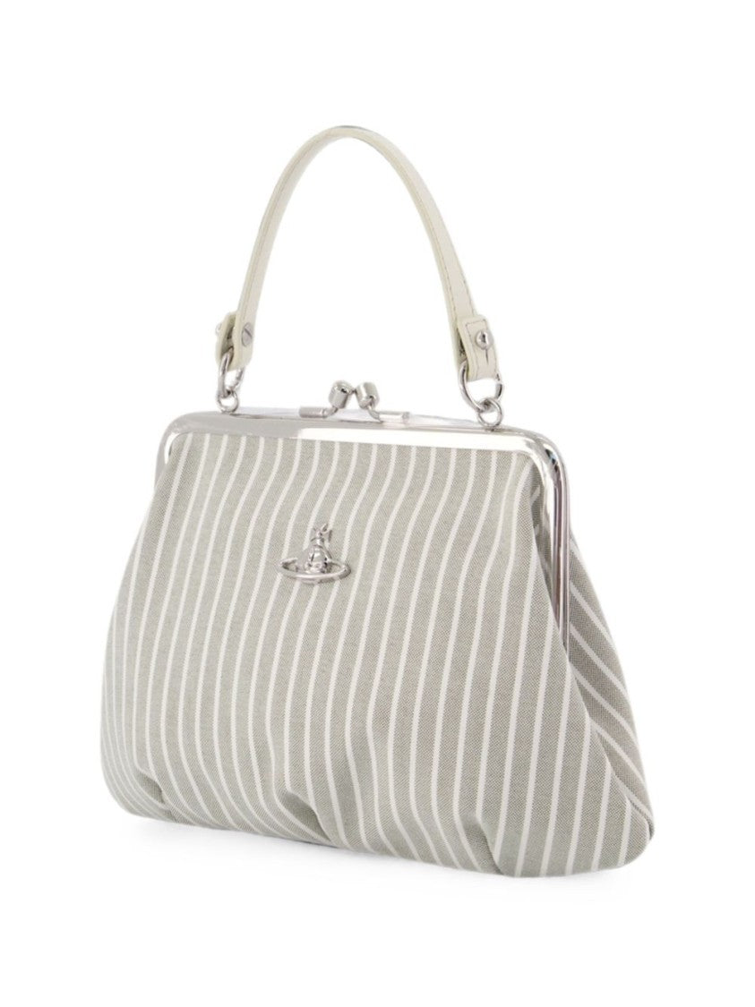 Vivienne Westwood Structured Vertical Striped Wallet