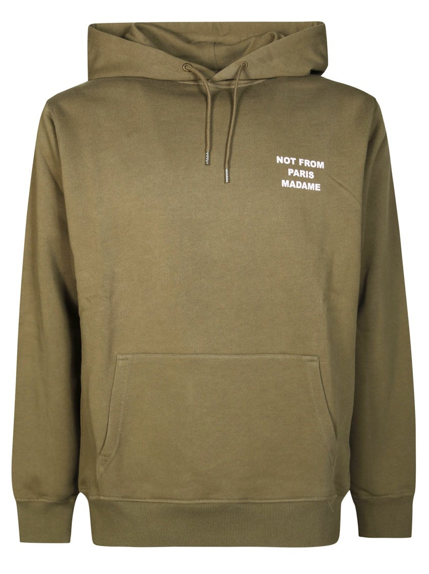 Drôle De Monsieur Olive Green Hoodie