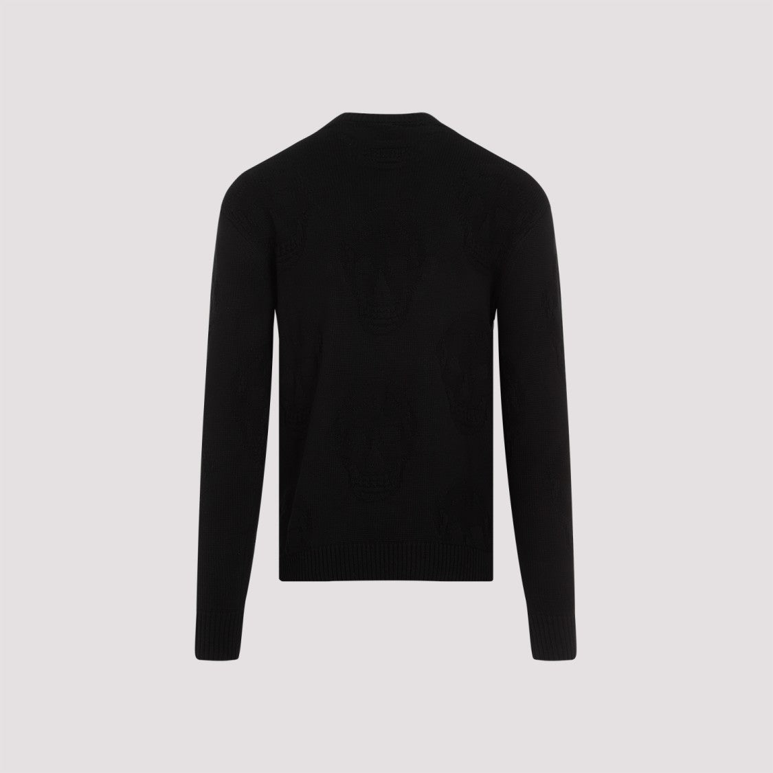 Alexander Mcqueen Black Cotton Pullover