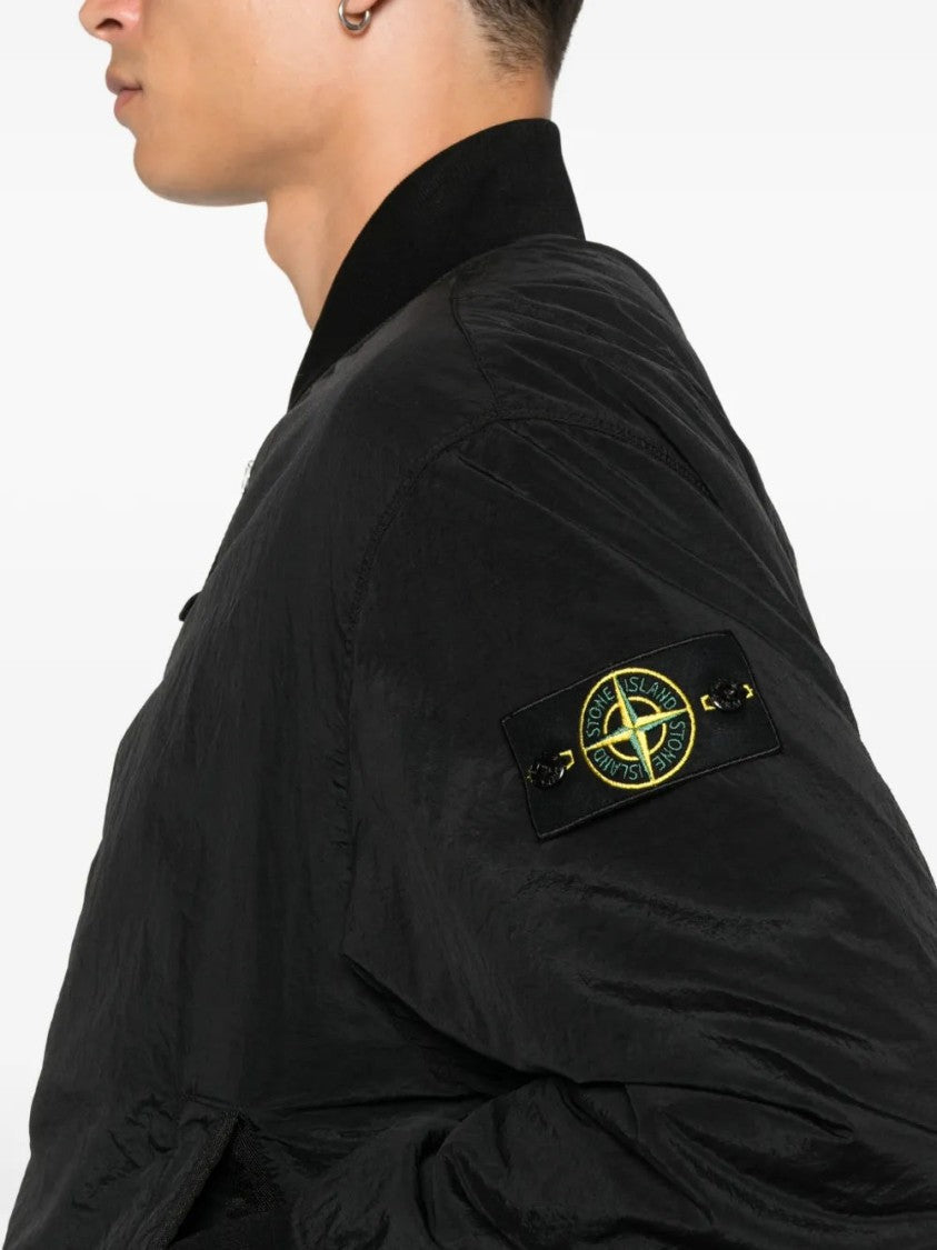 Stone Island Compass-Badge Bomber Jacket