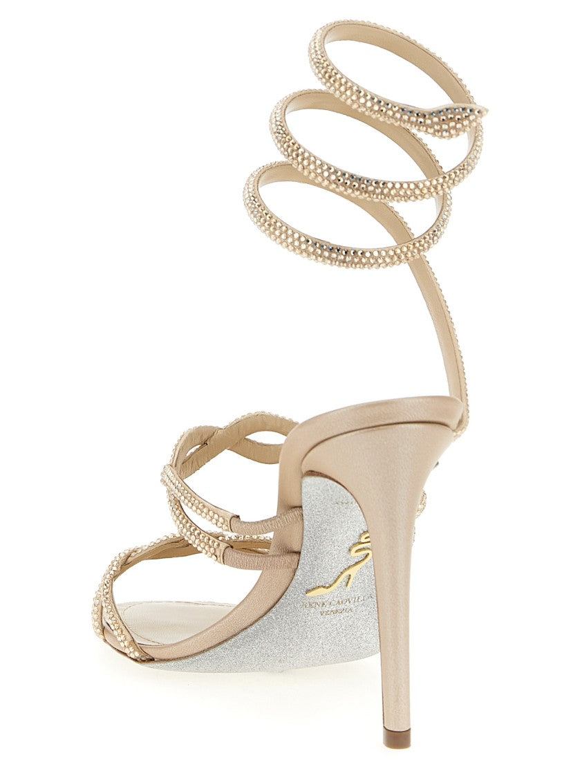 René Caovilla 'Braid Cleo' Sandals