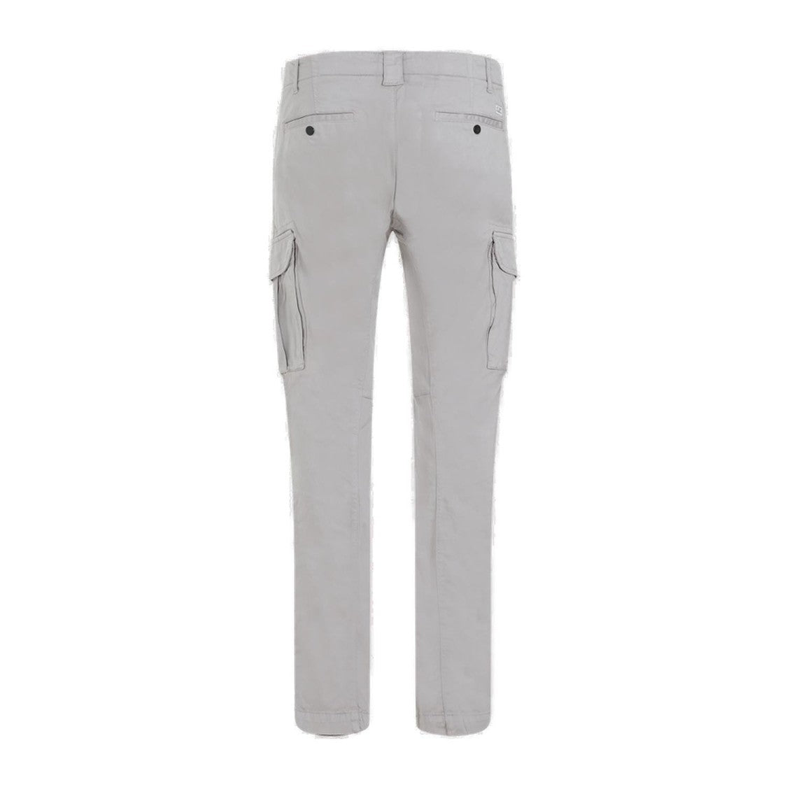C.P. Company Straight-Fit Grey Cargo Pants With Minimalist Design