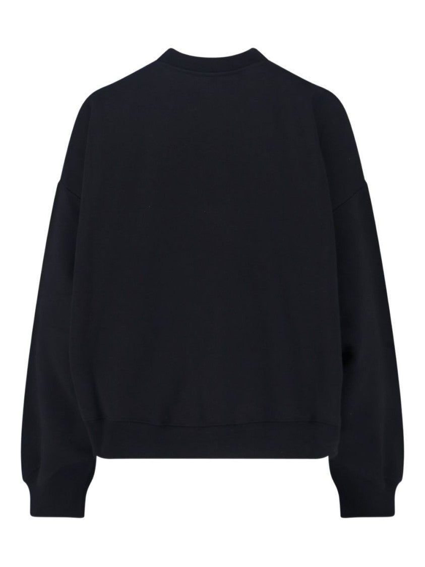 Gucci Black Sweater With Embossed Logo