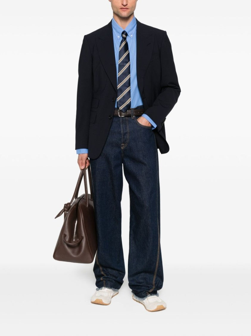 Polo Ralph Lauren Comfort Fit Blue Button-Down Shirt