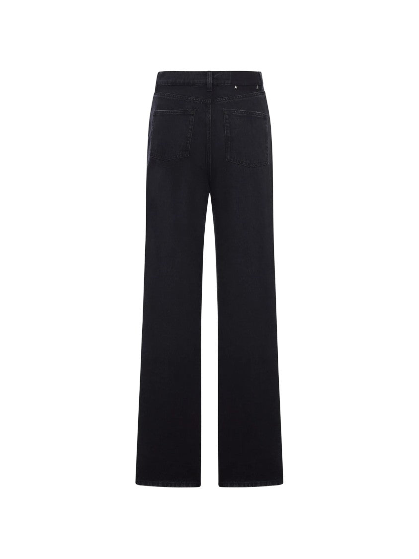 Golden Goose Melody Boyfriend Relaxed Fit Black Pants