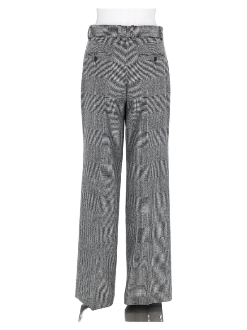 Dolce & Gabbana Checkered Tailored Wool-Blend Formal Pants