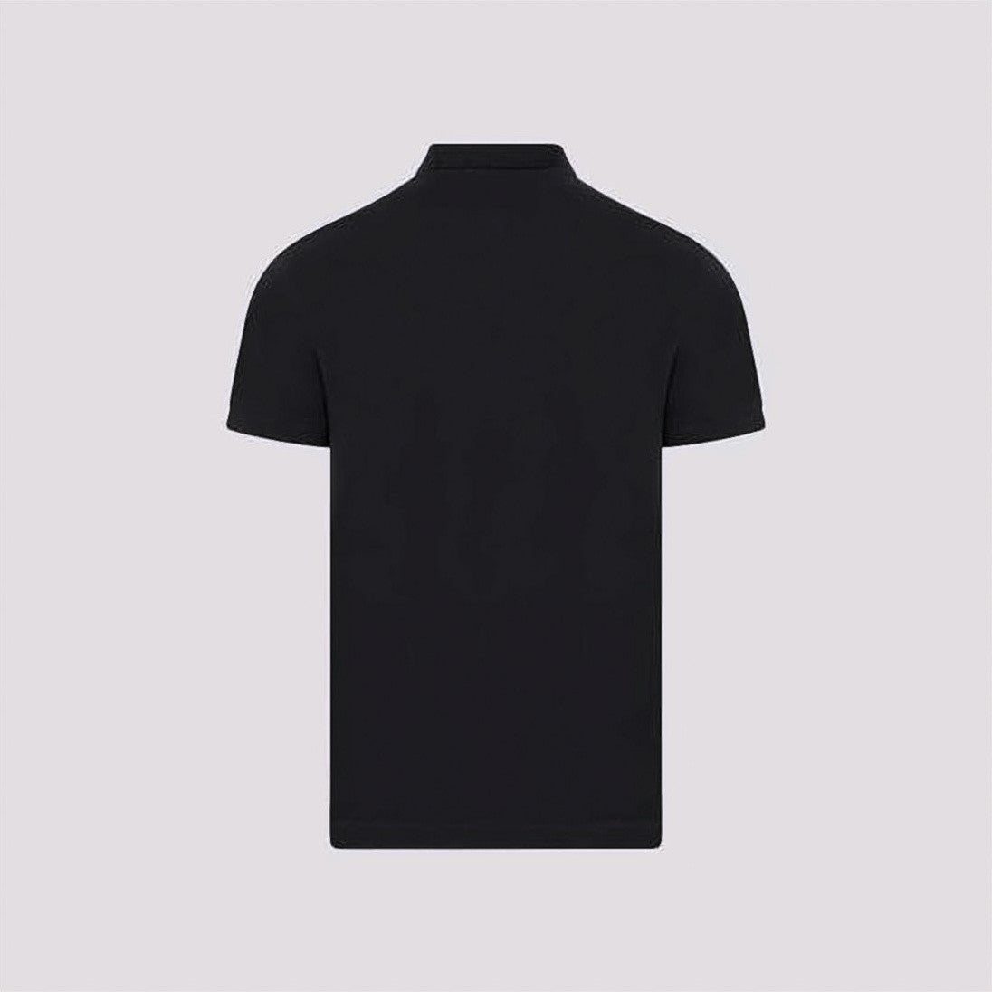 Stone Island Short-Sleeve Polo Shirt With Ribbed Collar