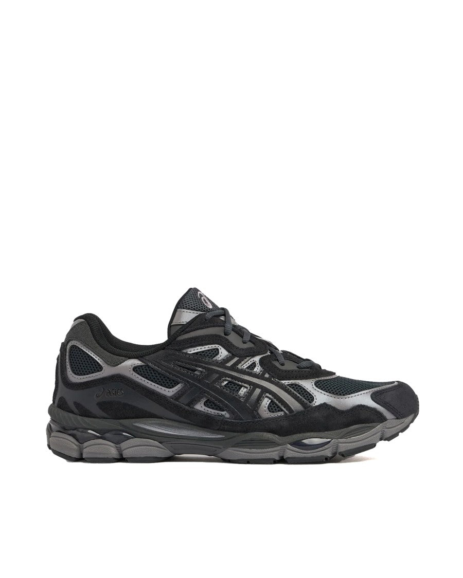 Asics Grey Gel-Nyc Leather Sneakers