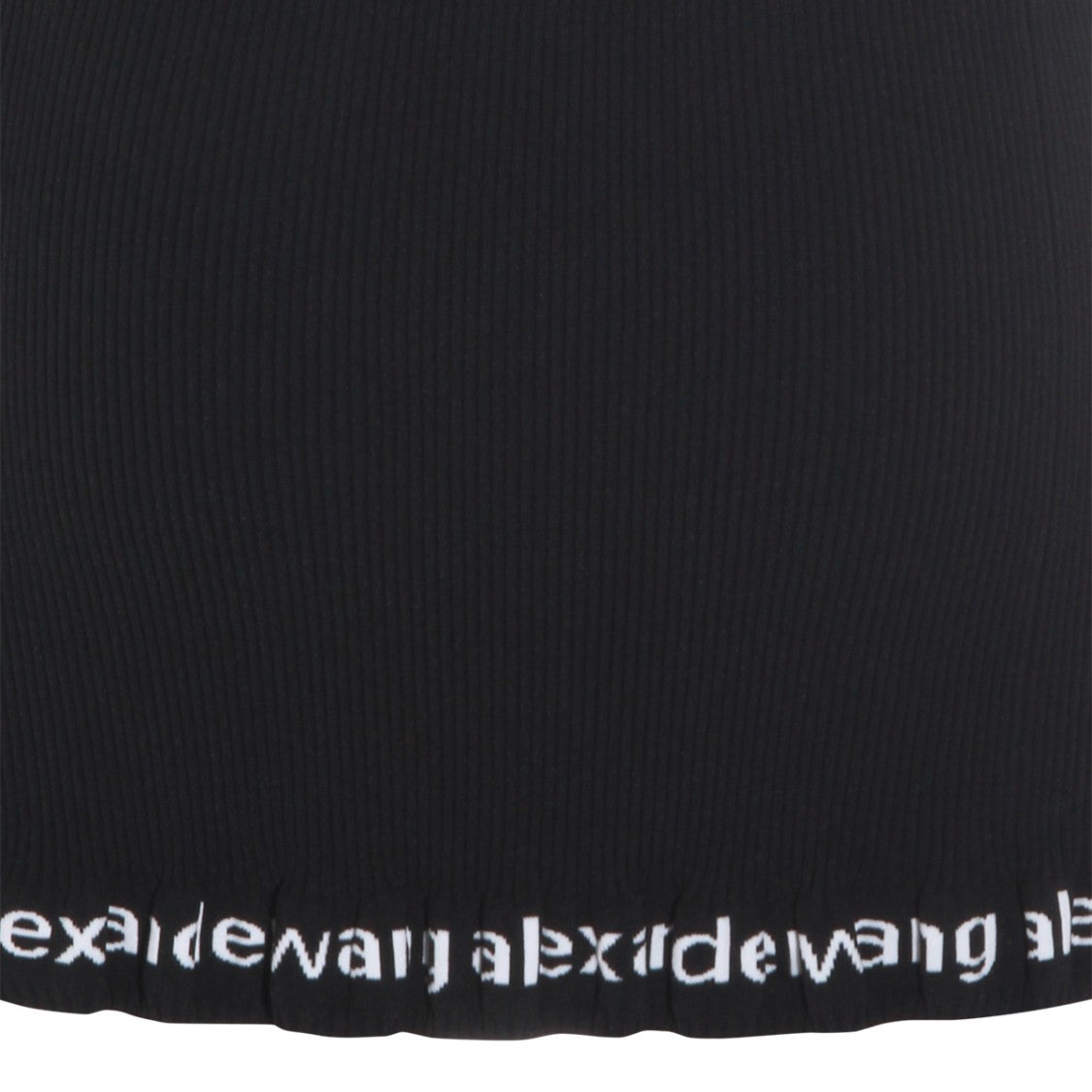 Alexander Wang Black Cotton Skirt