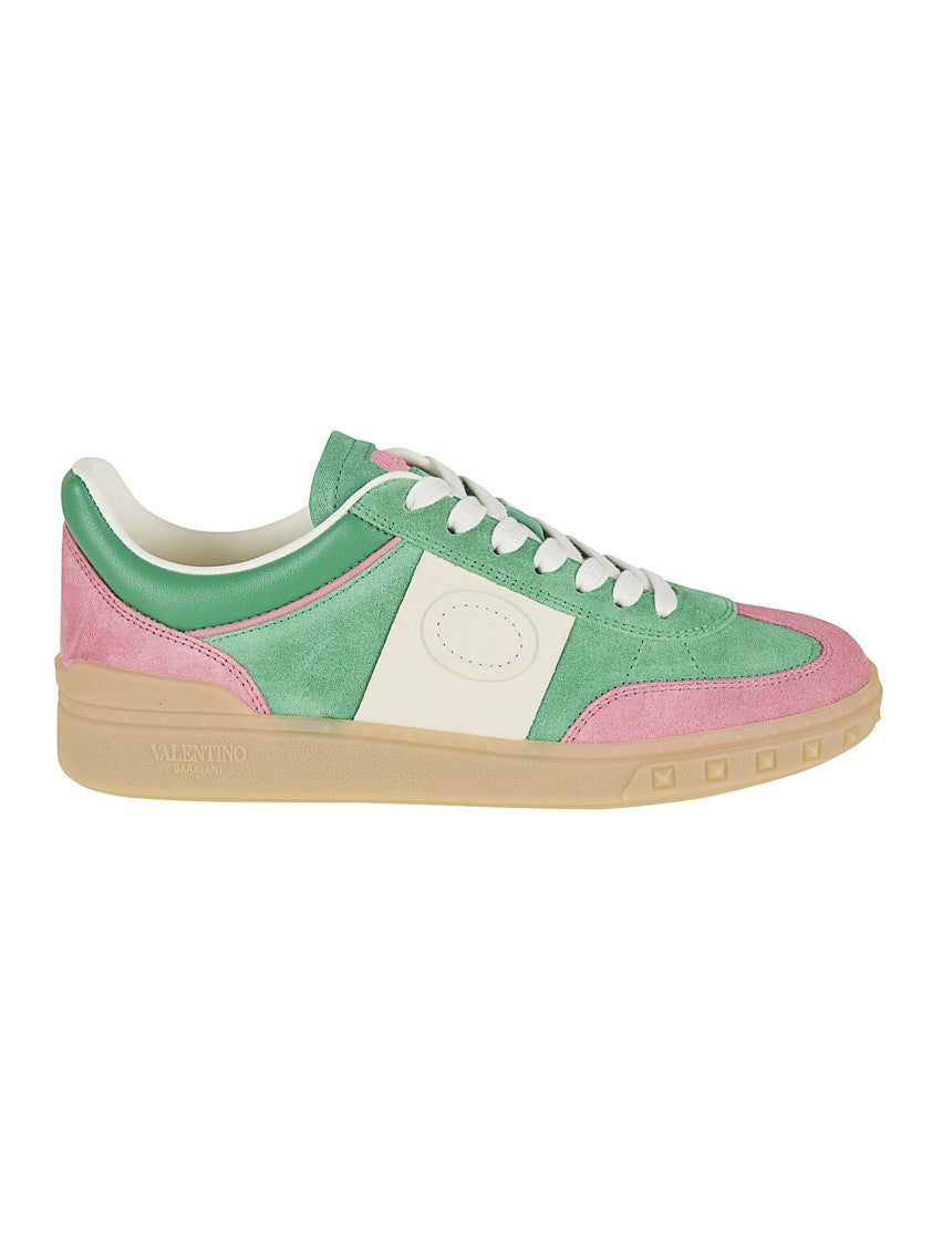 Valentino Garavani Low Top Sneaker With Studded Rubber Sole