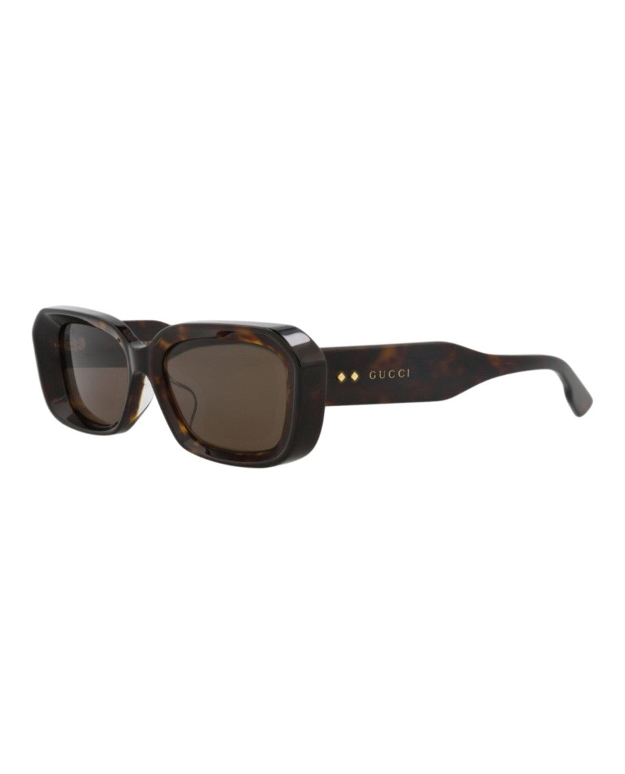 Gucci Square-Frame Recycled Acetate Sunglasses