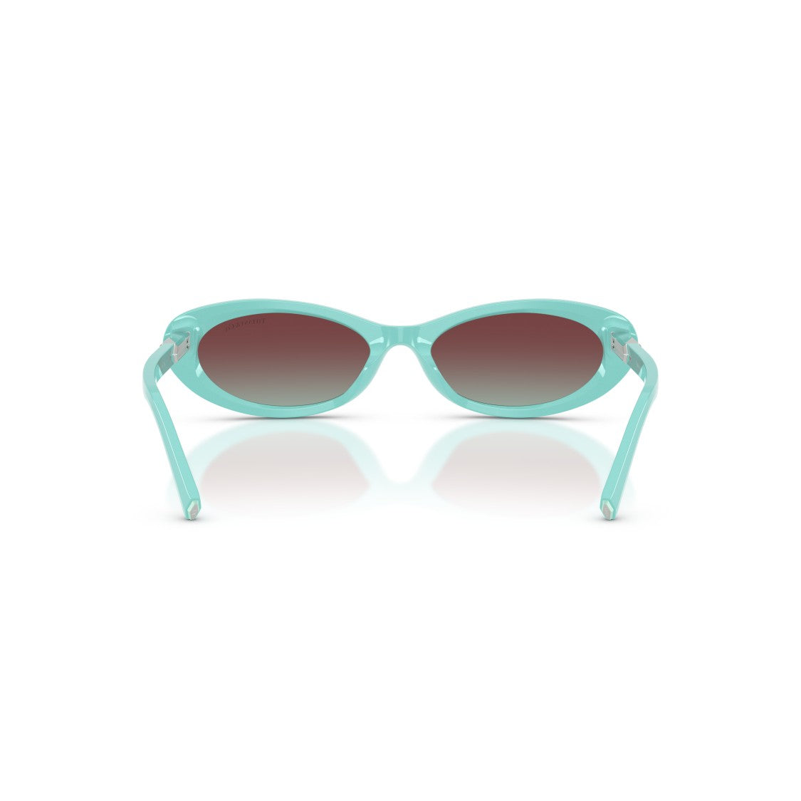 Tiffany & Co. 0Tf4250 Oval Acetate Sunglasses In Light Turquoise