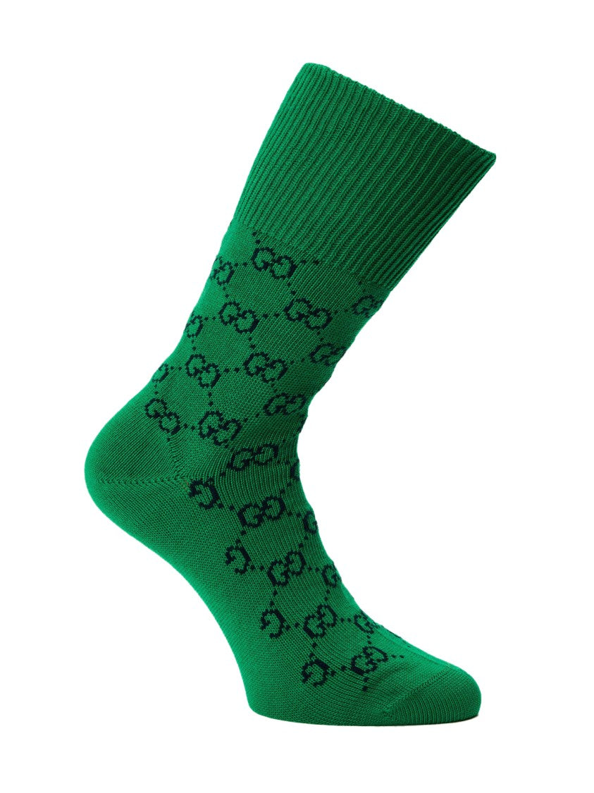 Gucci Monogram Logo Socks