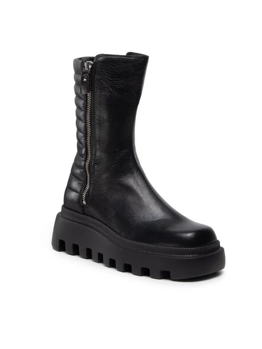 Vic Matié Black Leather Boots
