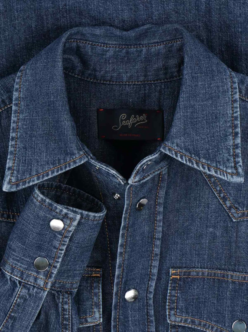 Seafarer Tailored Neutrals Shirt Collection With Classic Collar