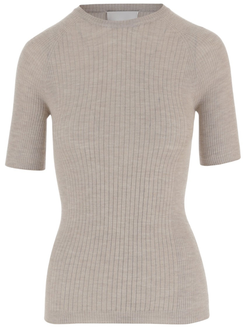 Sa Su Phi Cashmere Blend Ribbed T-Shirt