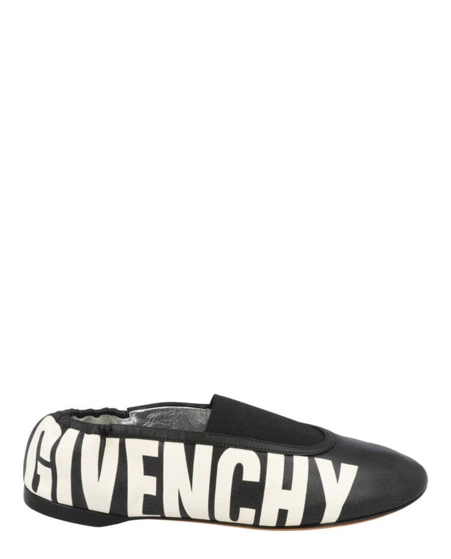 Givenchy Logo Graphic Ballet Flats