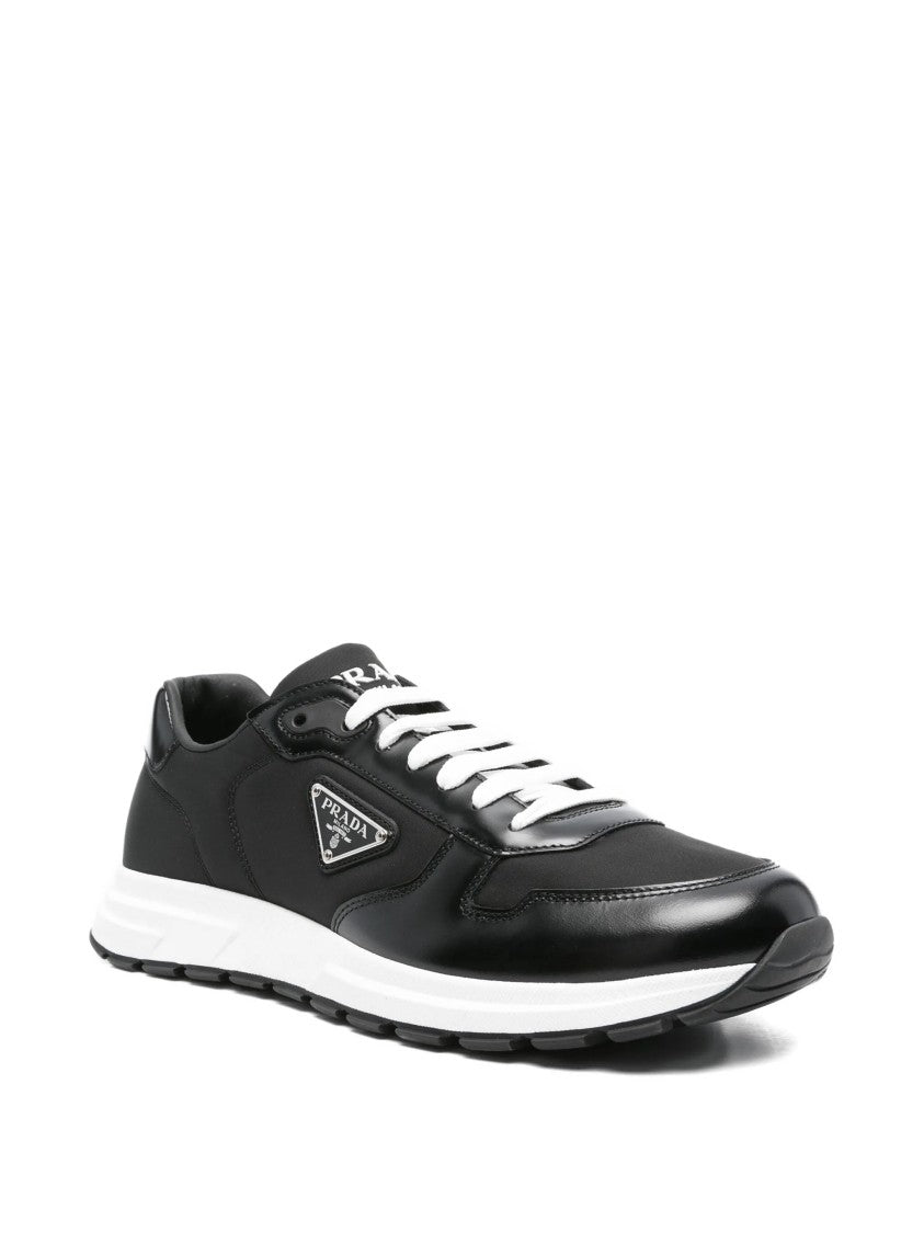Prada Prax Black Low-Top Sneakers