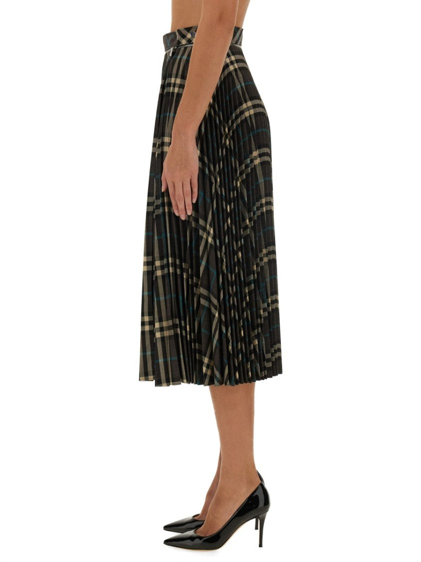 Burberry Squared Skirt