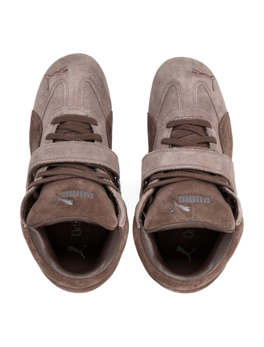 Puma Speedcat Wedge Suede Panel High-Top Wedge Sneakers