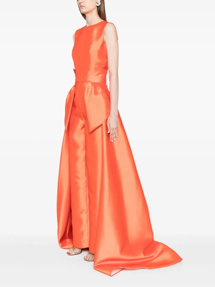 Saiid Kobeisy Mikado Classic Jumpsuit With Detachable Overskirt