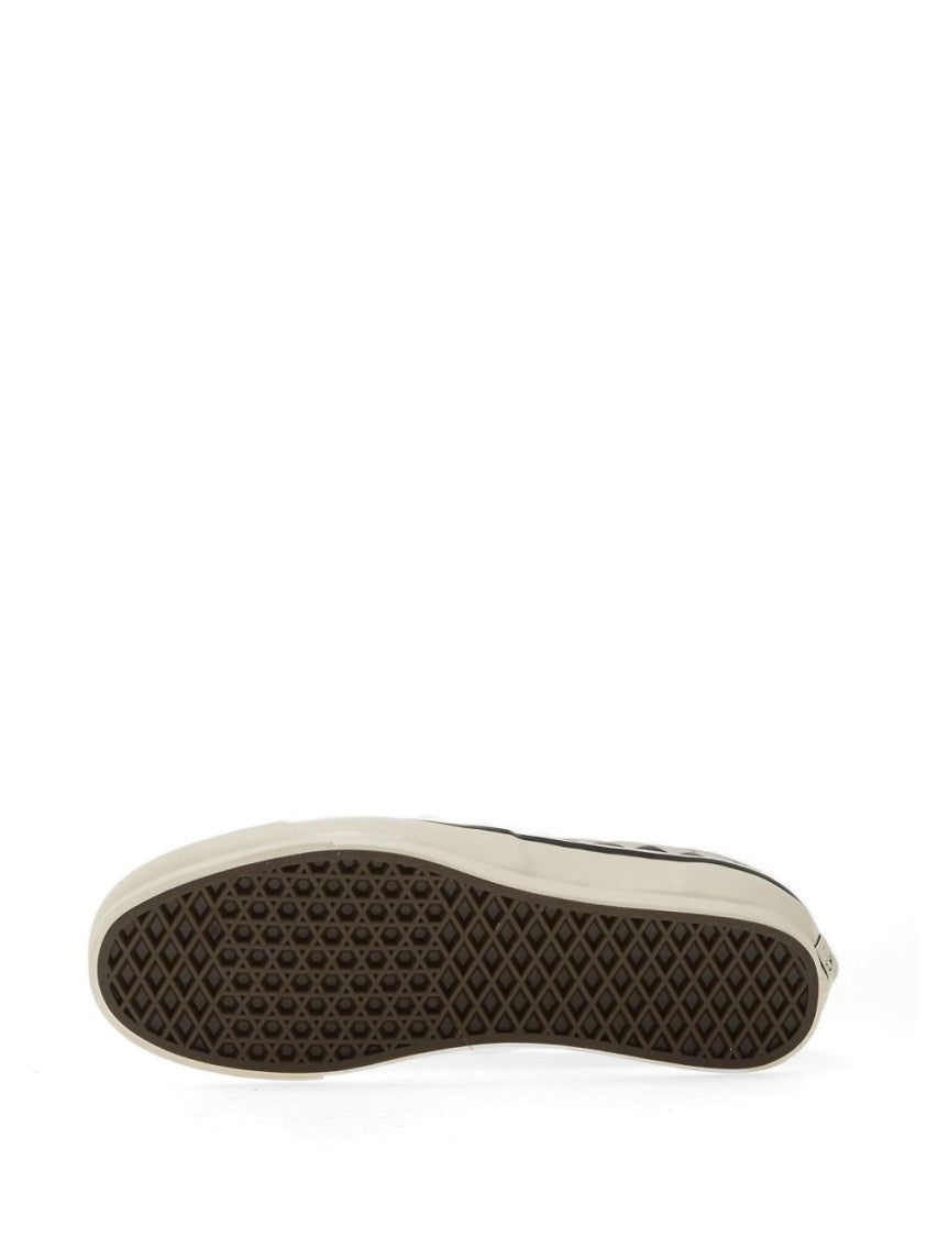Vans Checkered Canvas Low-Top Sneakers With Lace-Up Fastening
