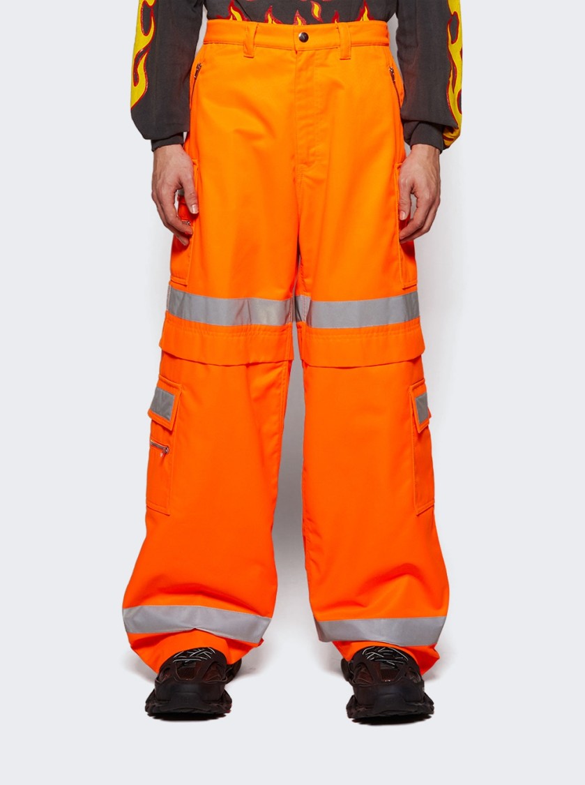 Vetements Workwear Pants Orange